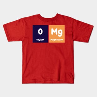 Omg Oh My God Chemistry Periodic Table Kids T-Shirt